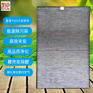 适用于夏普空气净化器FZ-Y30SF、FZ-Y180SF过滤网除箘抗菌净化器