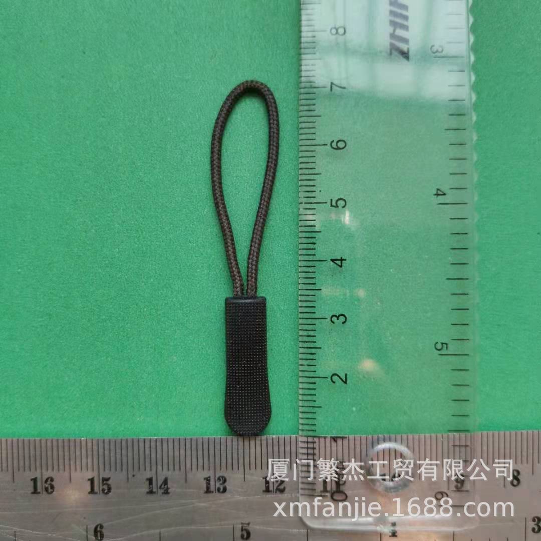 厂家供应箱包塑料拉链拉头 塑料标 PCV拉攀 PU 绳拉手 印刷拉尾