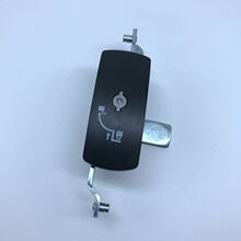 二代抽屜櫃附件:MS805后門鎖黑色,二代櫃拉桿鎖