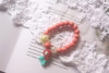 Children's acrylic bracelet, accessory, resin, necklace, Korean style, new collection