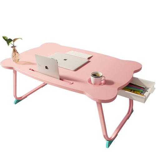 Export Quality Factory Direct Operated Bedside Small Foldable Laptop Desk Student Dormitory Rental Desk