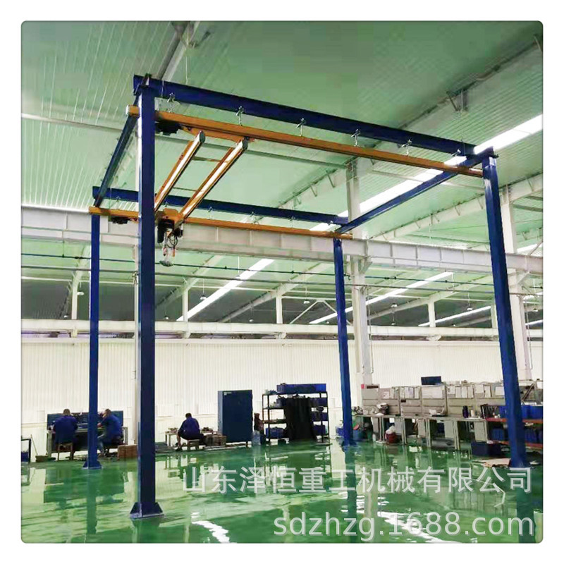 KBK轨道欧式组合式柔性组合悬挂起重机 车间用轻型轨道柔性吊