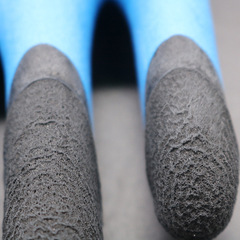 勞保手套尼龍橡膠乳膠加強浸膠耐磨防滑工地用工作幹活手套批發