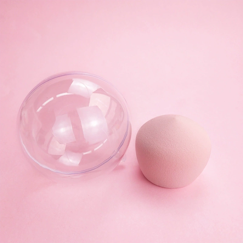 Cosmetic sponge, transparent storage box drop-shaped, material