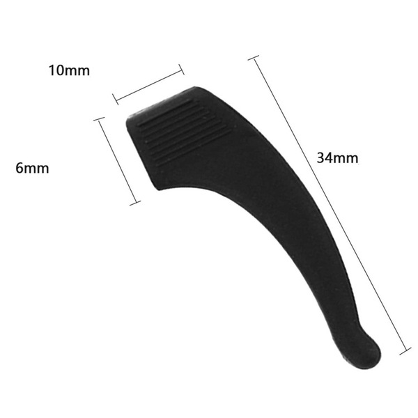 Silicone non-slip glasses