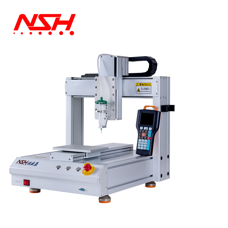 Factory direct supply full-automatic dispensing machine equipment desktop three-axis automatic dispensing machine NSH-331 intelligent glue breaking 5