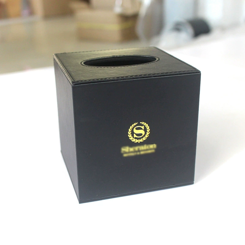 Фабрика гостиницы коробка ткани Салфетки Ресторан гостиницы квадратной коробки ткани изготовленный на заказ Логос