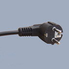 供应电源插头,欧洲JT003电源线插头,欧盟三极插头