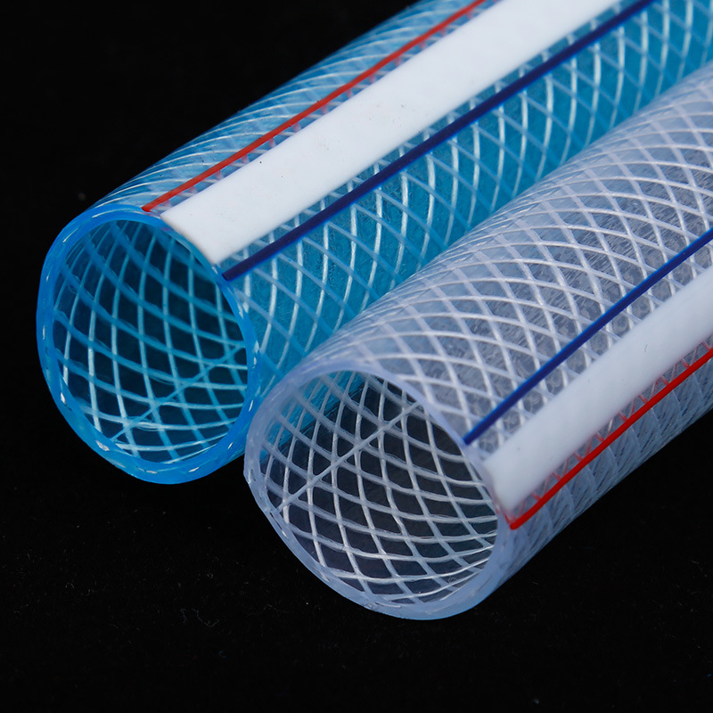 PVC hose manufacturer snake skin tube transparent soft water hose 4-point flower watering household 