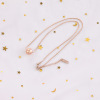 Fashionable universal chain for key bag , necklace stainless steel, Korean style, simple and elegant design