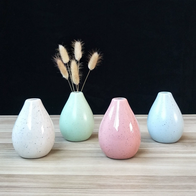 Керамические ремесла ваза ароматная бутылка цветок аксессуары для украшения дома европейские Простые мини-производители флаконов для духов