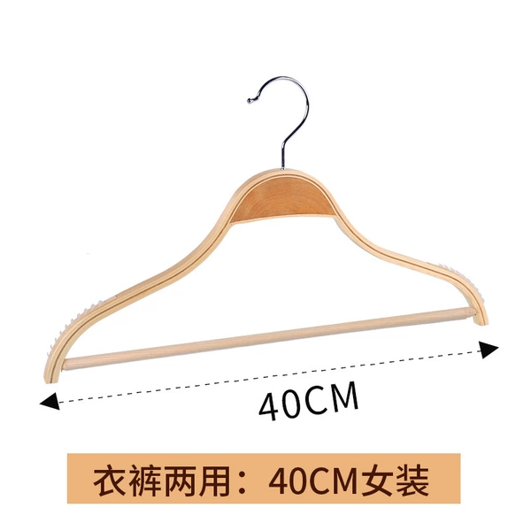 Women's round hook 40cm with wooden stick