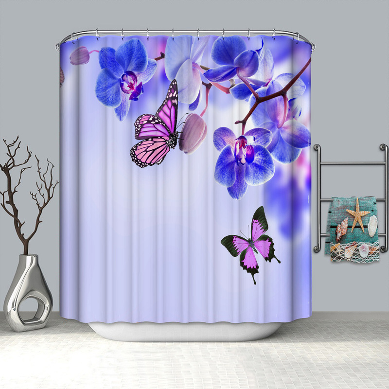 砕花シリーズ-デジタルプリント便器マット三点セット浴室トイレマット吸水セット-花型|undefined