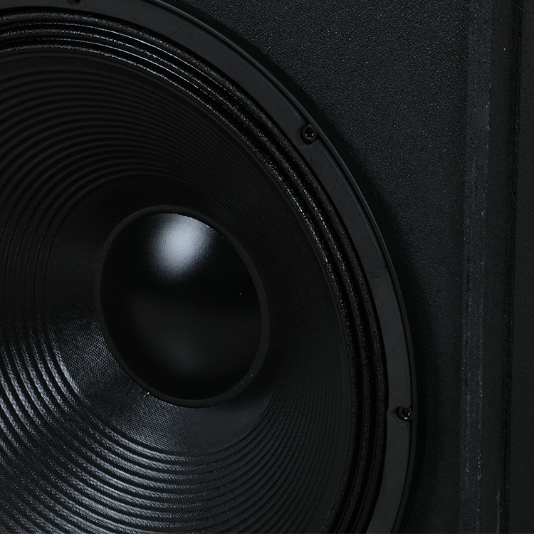 Etapa grande de audio doble de 18 pulgadas de alta potencia pasiva subwoofer Altavoz profesional equipo de audio al aire libre transfronteriza