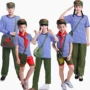 芳华红卫兵文革成人演出服