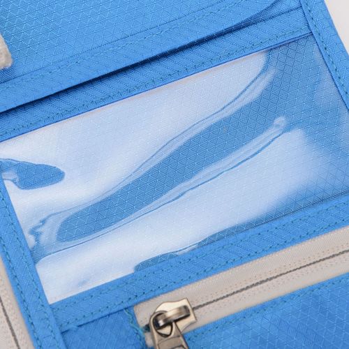 Cross-border new overseas travel passport bag hanging neck multi-functional document bag waterproof passport holder RFID document bag