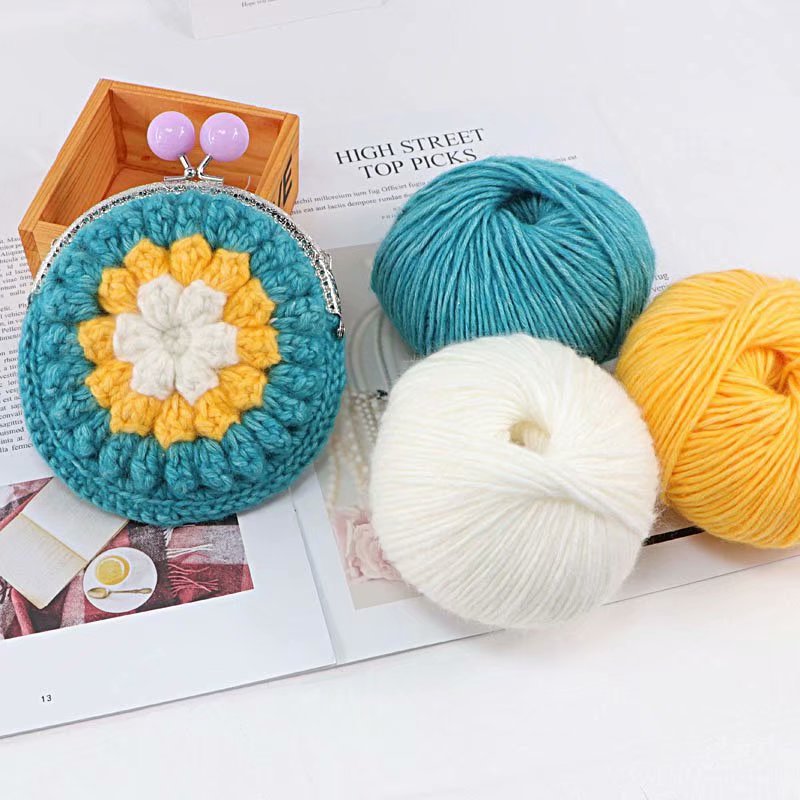 慕斯羊驼棉手工diy宝宝毛线苏绒儿童毛衣外套围脖围巾线厂家批发