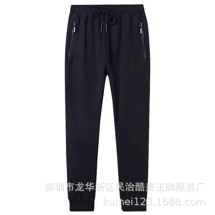 运动品牌服装 库存尾货特价清仓处理 男装休闲裤热销地摊男运动裤