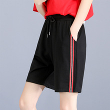 ins运动短裤女夏季学生原宿bf风韩国ulzzang中裤潮跑步宽松五分裤