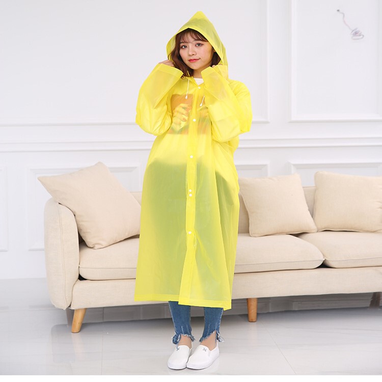 Non-Disposable Eva Raincoat, K-Style, Slim Fit, Can Be Used in Dense Places, Travel Protective Clothing, Isolation Clothing, Etc