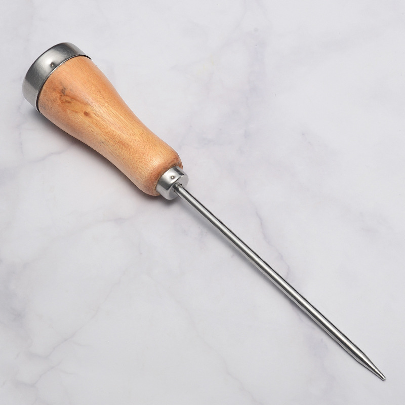 Leyenda de la barra de acero inoxidable tenedor individual cono de hielo cóctel tenedor individual halberd hielo cincel refrigerador congelador deshielo aparato transfronterizo