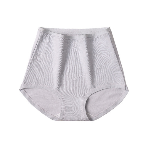 Underwear for women, pure cotton crotch, antibacterial, high waist, tummy control, butt lift, breathable, mother's large size sports briefs, factory wholesale