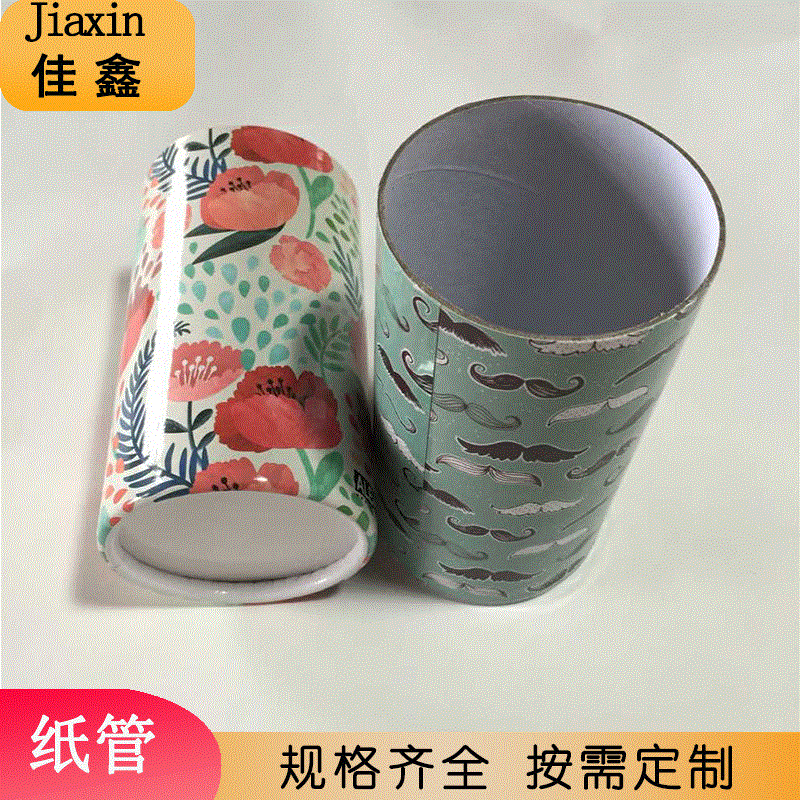 厂家直销学生卡片彩色纸筒 学生卡片圆筒 伴手礼盒笔筒圆筒纸罐