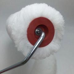 Manufacturer wholesale 4 inch 6 inch 9 inch no dead angle roller brush latex paint long hair roller paint coating roller brush