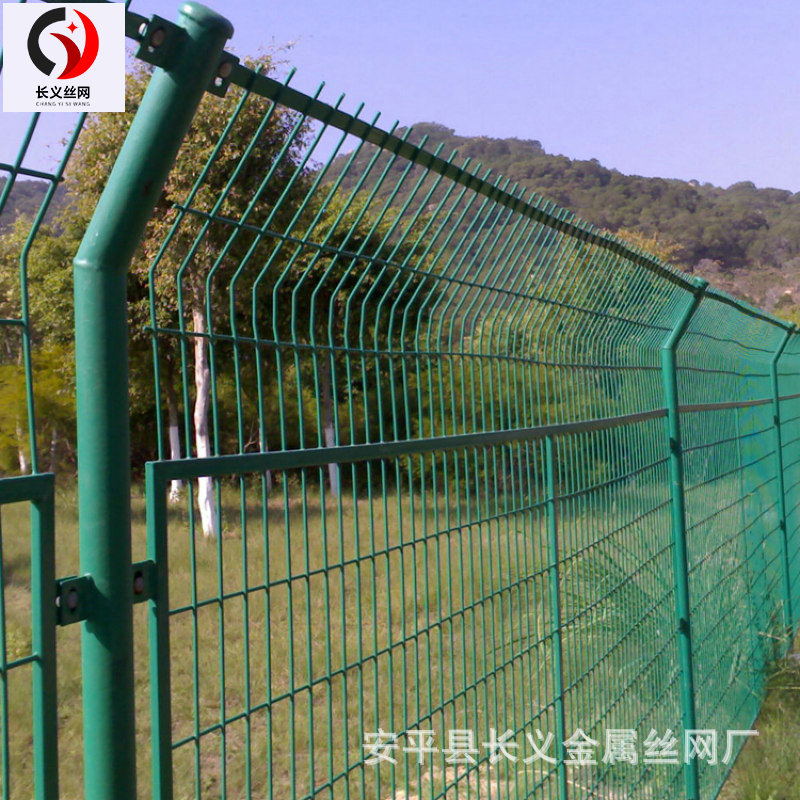 厂区工厂框架护栏网 车间隔离网 边框喷塑铁丝围栏网 焊接网片