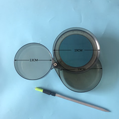 透明拉爾盤產地貨源釣箱釣椅配件批發餌盒抗摔耐壓全磁拉餌盤