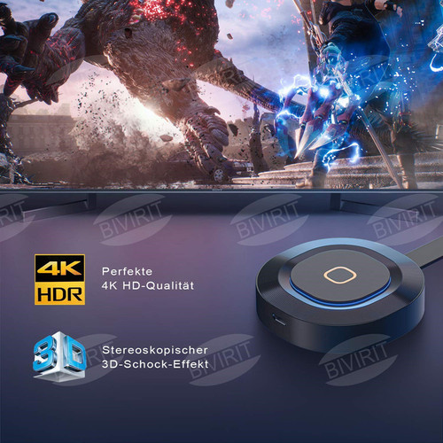 5G wireless co-screen device HDMI push treasure dual-band wifil connection TV projector one-click scan code