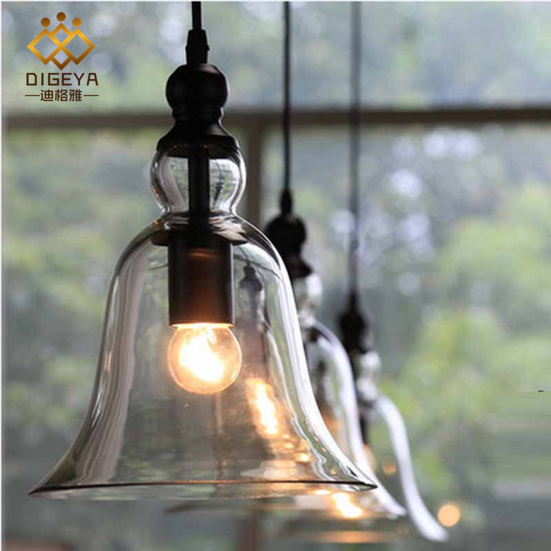 Cross-border for Loft restaurant Bar Cafe Nordic American rural industrial creative Crystal Bell chandelier Cross-border for Loft restaurant Bar Cafe Nordic American rural industrial creative Crystal Bell chandelier