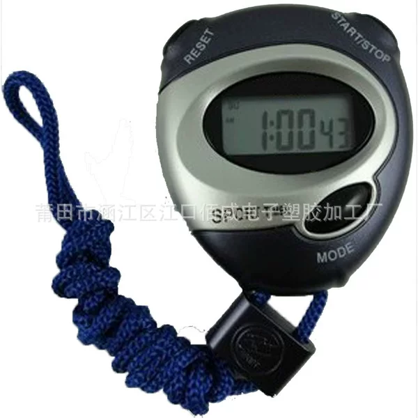 Electronic Sports Stopwatch Running Watch Electronic Timer Gym Fashion Track and Field Running Watch Stopwatch Manufacturer Direct Sales Wholesale