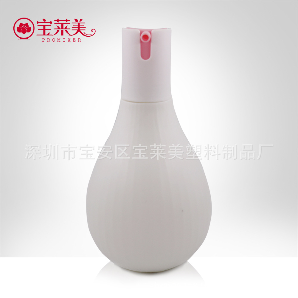 Korean Popular 60ml160mll Body Stripesd Lotion Bottle 300ml Big Belly Bottle Hand Sanitizer Same Style Packaging Material