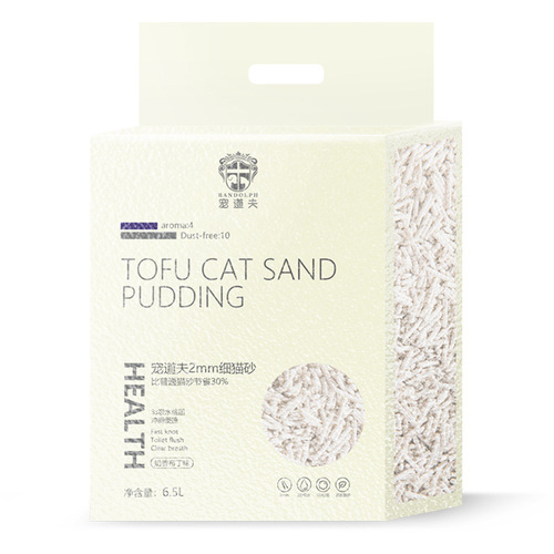 Petdofu Tofu Cat Litter Plus 6.5L Deodorizing Cat Daily necessities Rapid Clumping Cleaning Supplies Wholesale
