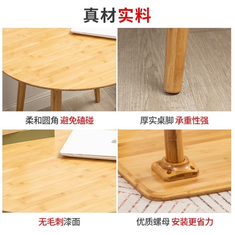 Nórdico pequeña mesa redonda hogar pequeño apartamento mesa de comedor mini dormitorio mesita de noche Luz de lujo sofá mesa auxiliar mesa de café Escritorio