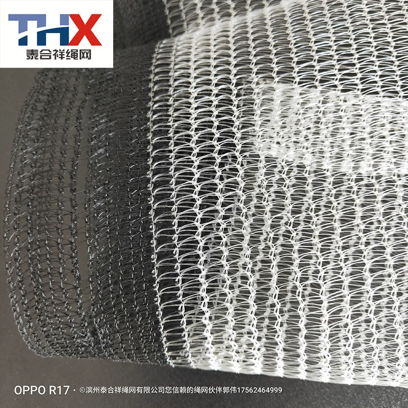 Hail-proof net white crescent-shaped apple orchard hail-proof net polyethylene UV insect-proof bird net crescent-shaped hail-proof net