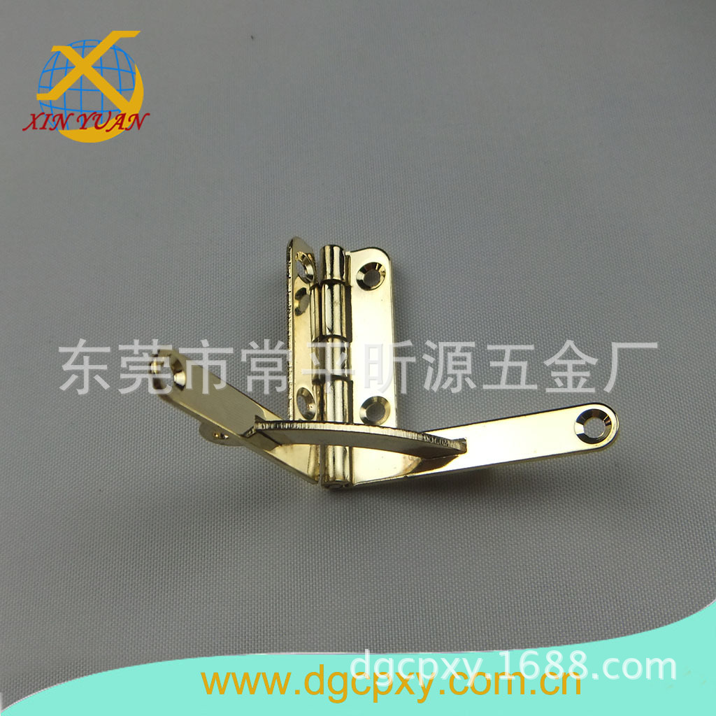 供应箱包五金配件,七字合叶 L形合页  木盒高档出口五金配件