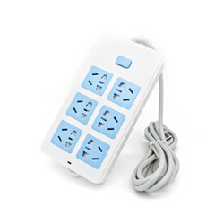 Cordless power strip with 30 sockets, multi-purpose extension cord for home and travel, versatile power adapter