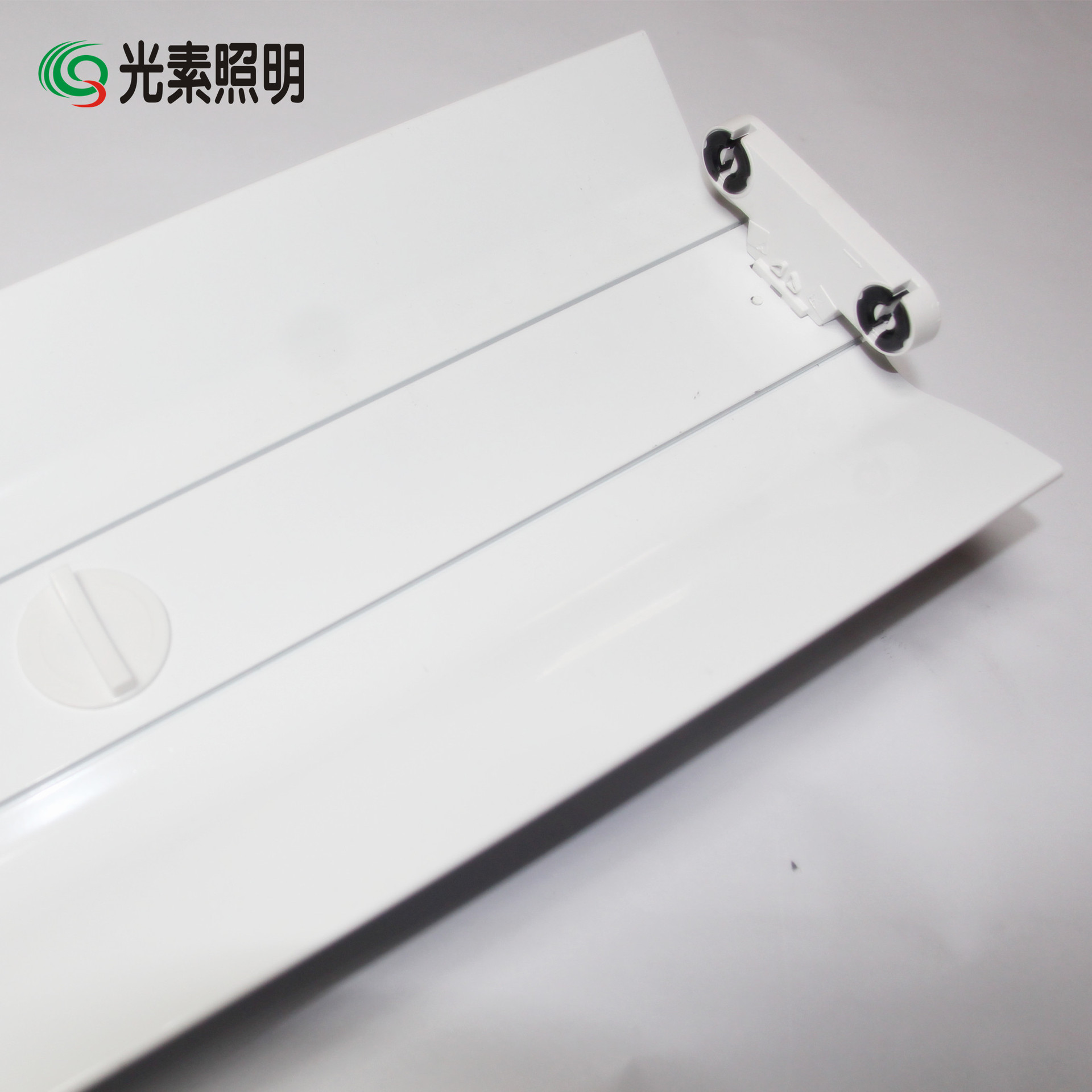 一体化桥架槽型灯铝合金超市线槽灯T5T8线条灯支架商场车库灯具