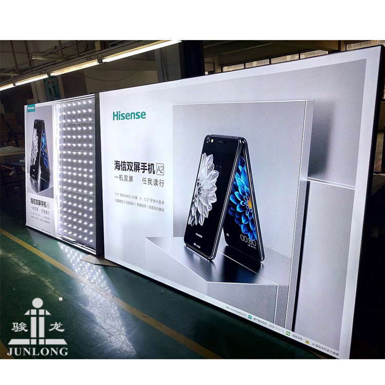 优质UV软膜led卡布灯箱 手机专卖店高亮度led软膜灯箱