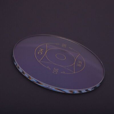 360环焦防蓝光渐进树脂镜片1.61非球面镜片现货供应智能调解光度|ms