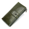 Long universal wallet, anti-magnetic small clutch bag, new collection, genuine leather