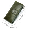 Long universal wallet, anti-magnetic small clutch bag, new collection, genuine leather