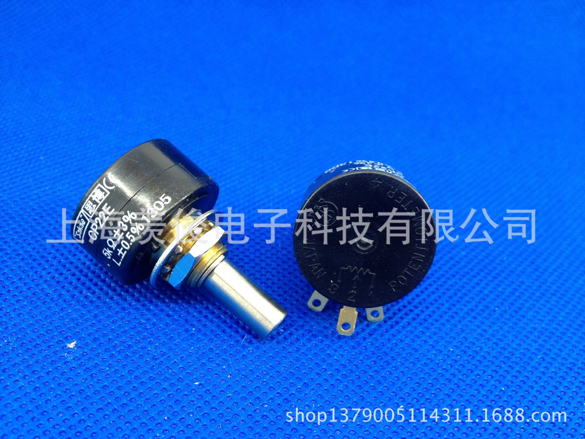 日本原装 Sakae 思博 CP22E 5K 10K  单圈导电塑料电位器