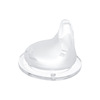 Feeding bottle, children's silica gel pacifier, wide neck