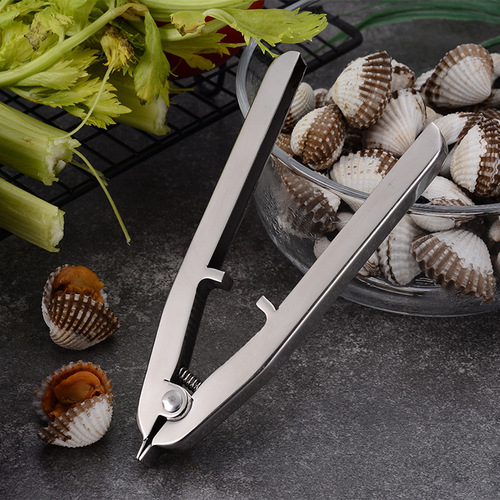 304 stainless steel clam opener blood clam flower clam clamp flower ha opener clam opener clamp shell nut shell opener
