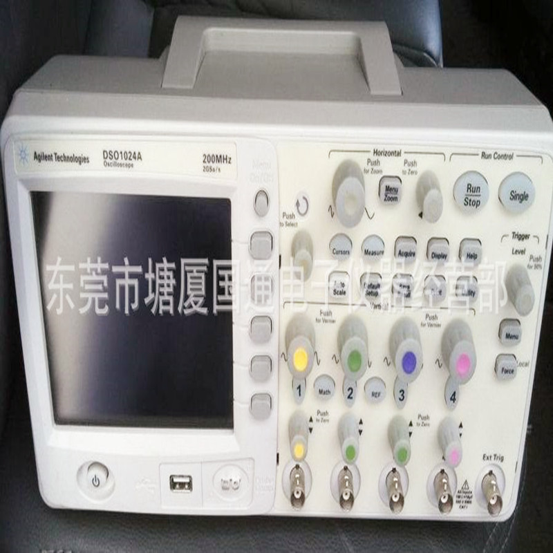 数字示波器DSO-1024A   200MHZ   4通道 2G采样率