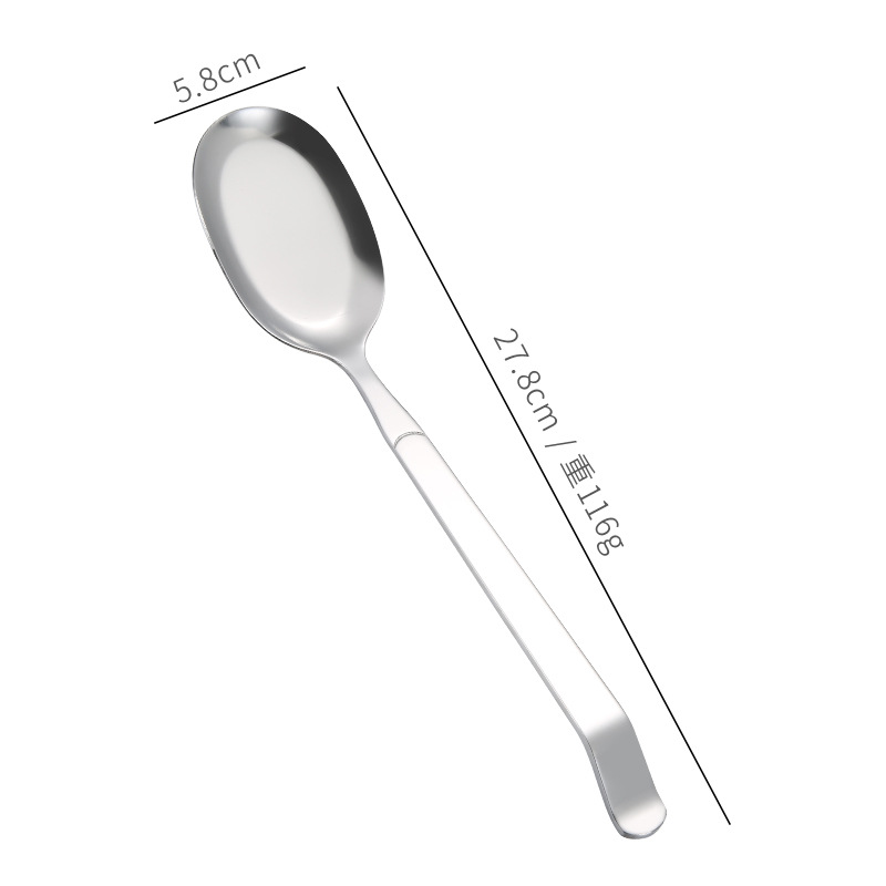 스퀘어 헤드 접시 스푼