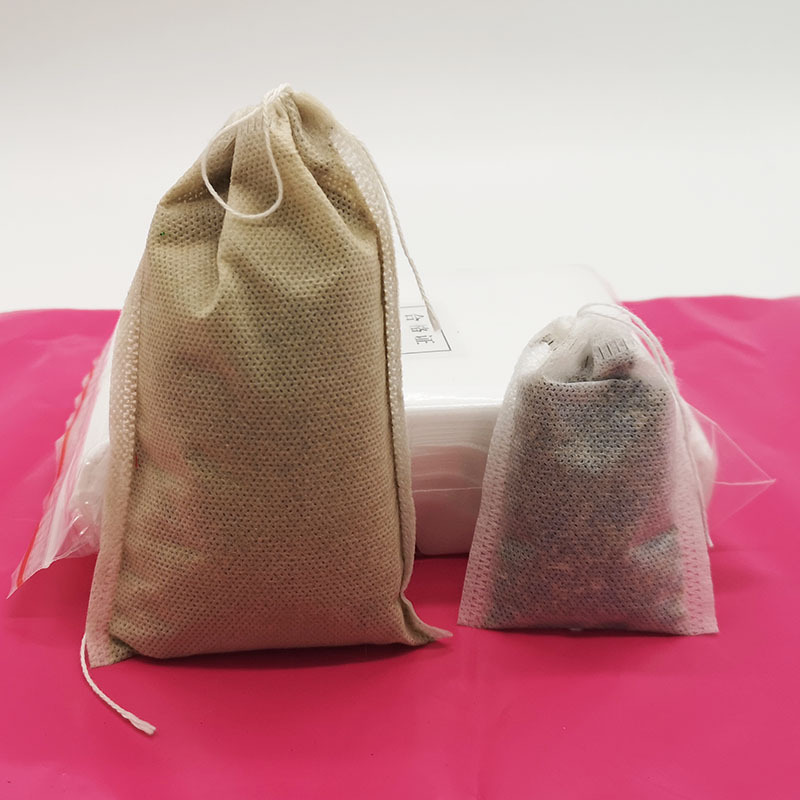 香内袋包香囊布袋无纺布热合茶包袋香袋束口药包端午节空袋100个